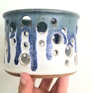 Pottery Candle Hurricane